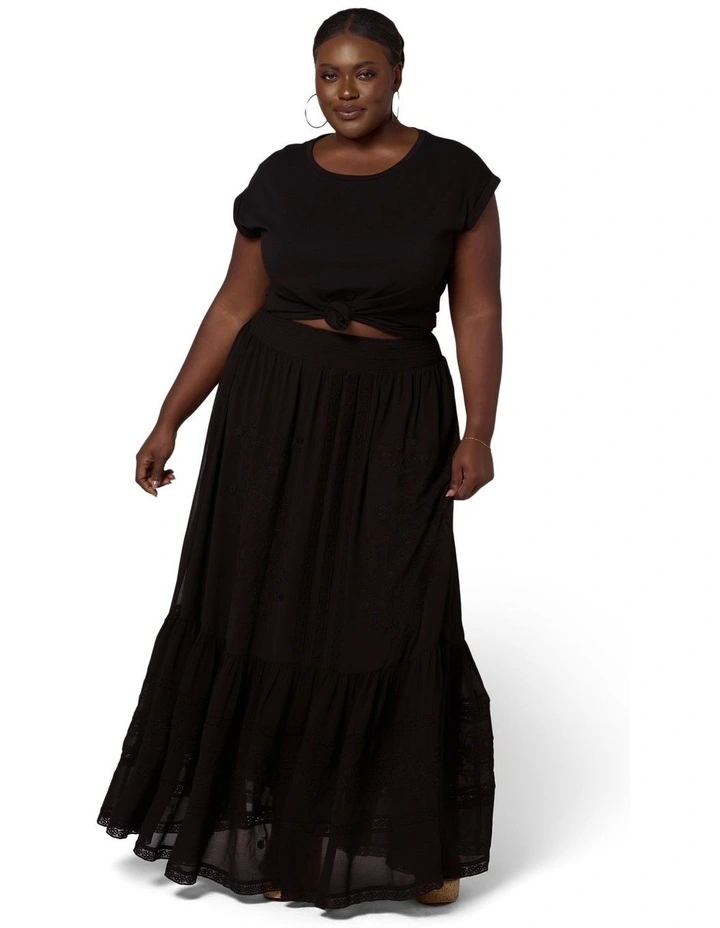 Dark Aura Maxi Skirt image 4