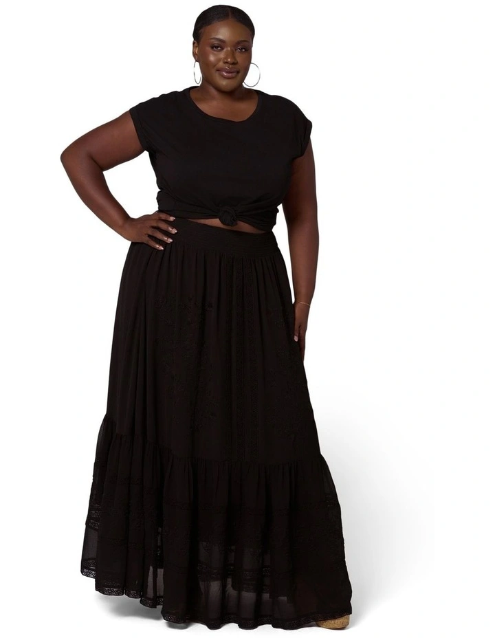 Dark Aura Maxi Skirt image 5