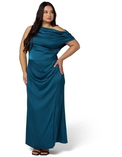 Infatuated Satin Maxi Dress