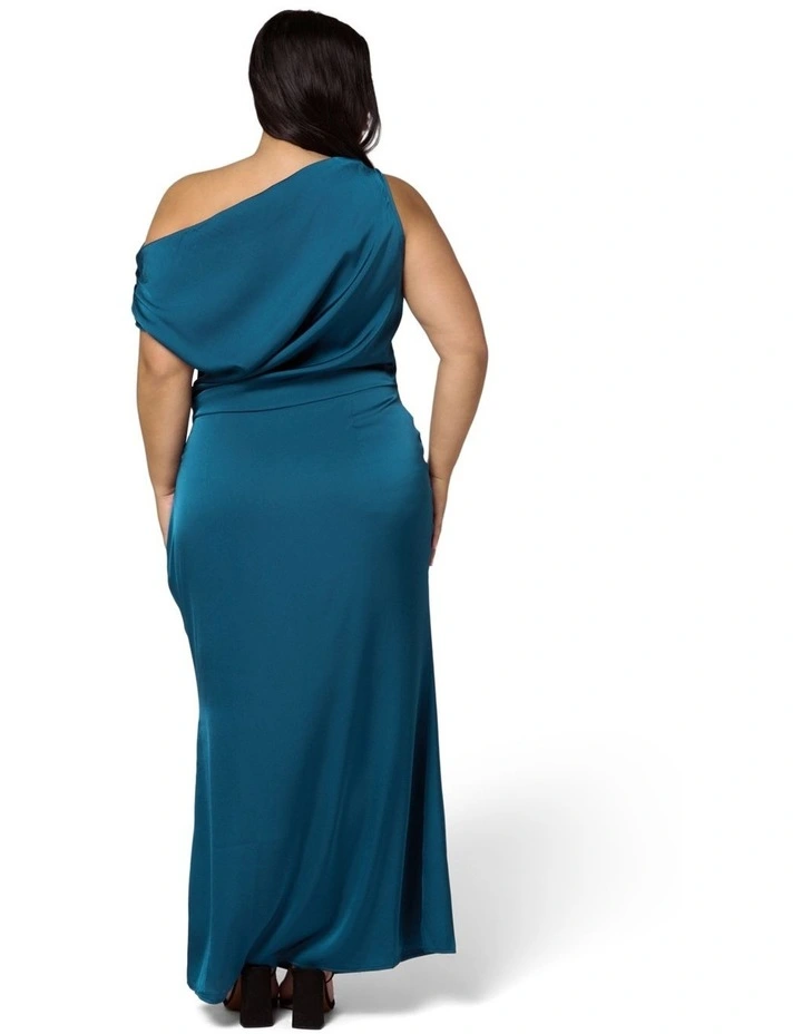 Infatuated Satin Maxi Dress image 2