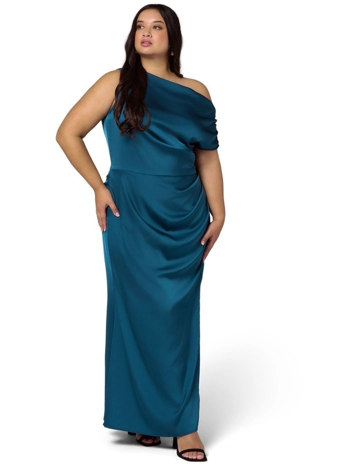 Infatuated Satin Maxi Dress image 4