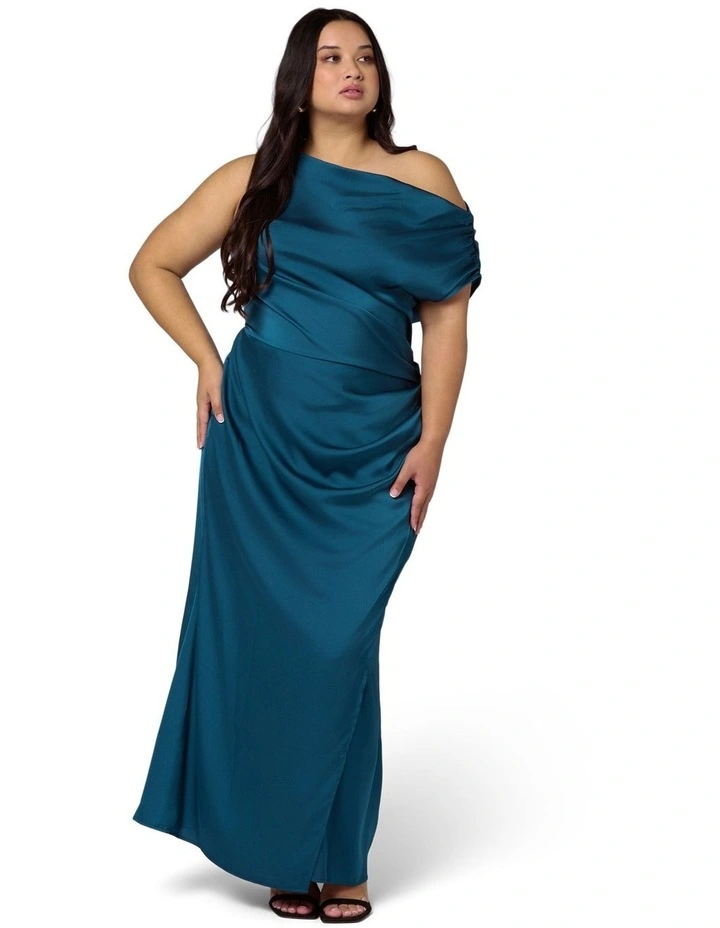 Infatuated Satin Maxi Dress image 5