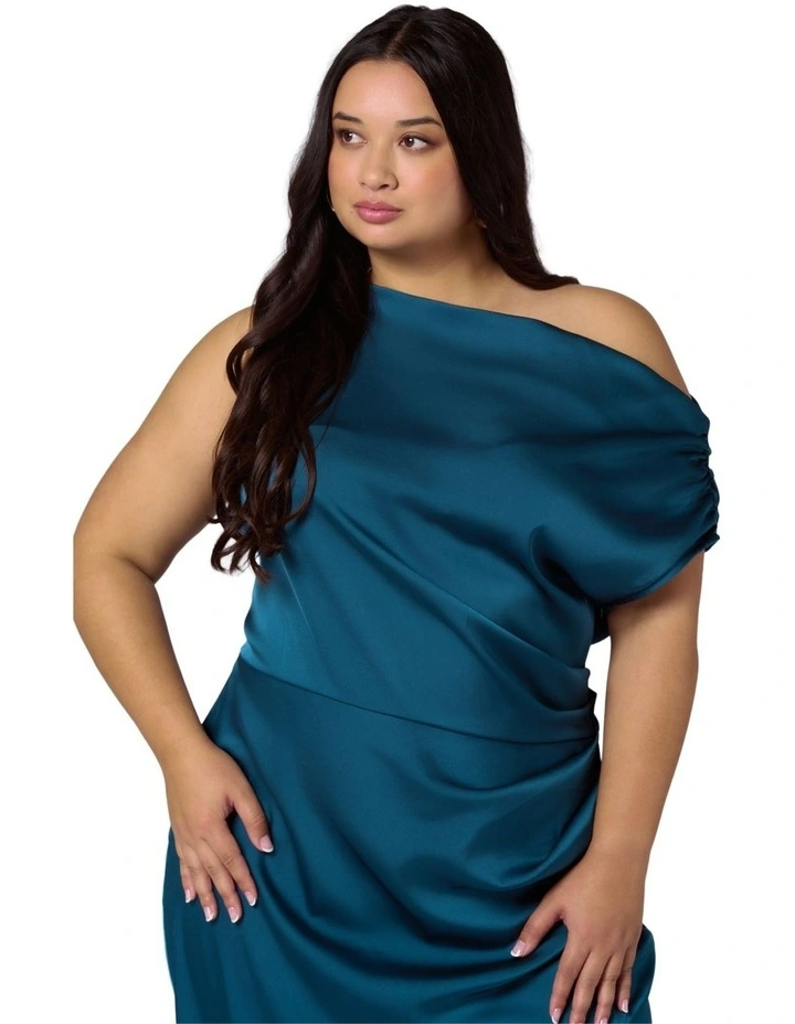 Infatuated Satin Maxi Dress image 6