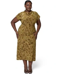 Wild Grace Midi Dress