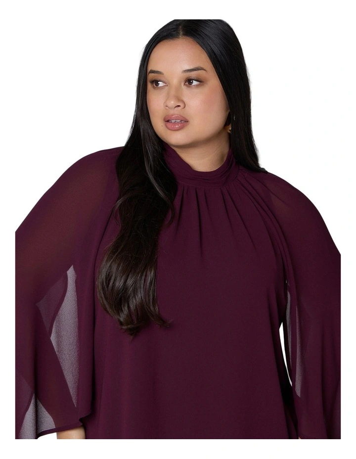 Fire and Rain Cape Blouse image 6