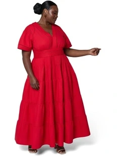 Abby Linen Maxi Dress