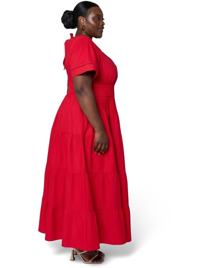 Abby Linen Maxi Dress image 3
