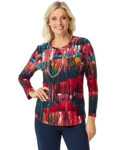 Winter Rouge Long Sleeve Tee