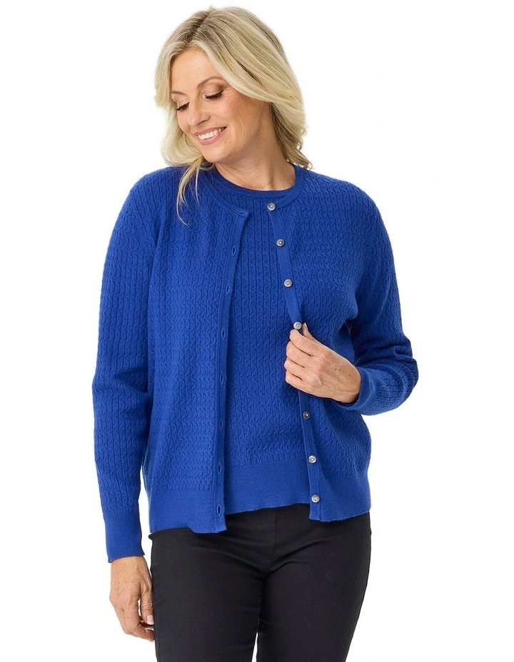 Clovelly Mini Cable Cardigan image 1