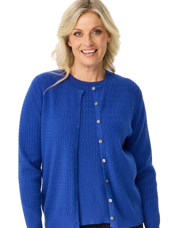 Clovelly Mini Cable Cardigan image 5