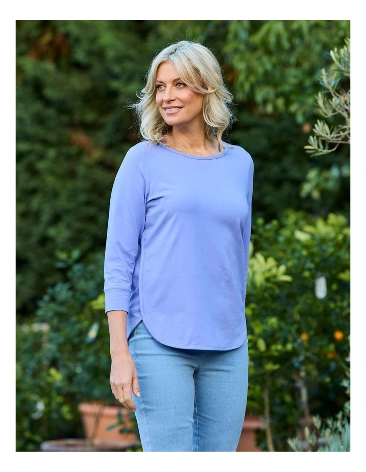 Eternity Modal/cotton 3/4 Sleeve Top image 6
