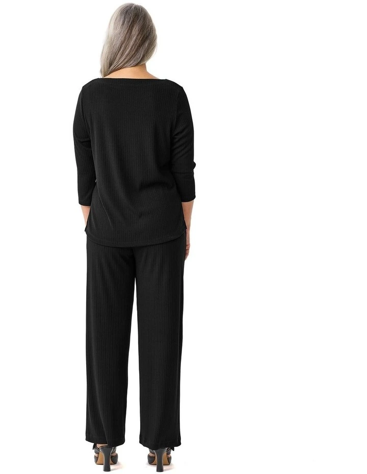 Tempest Boat Neck 3/4 Sleeve Top image 2