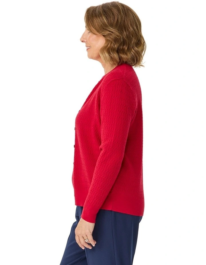 Clovelly Mini Cable Cardigan image 3