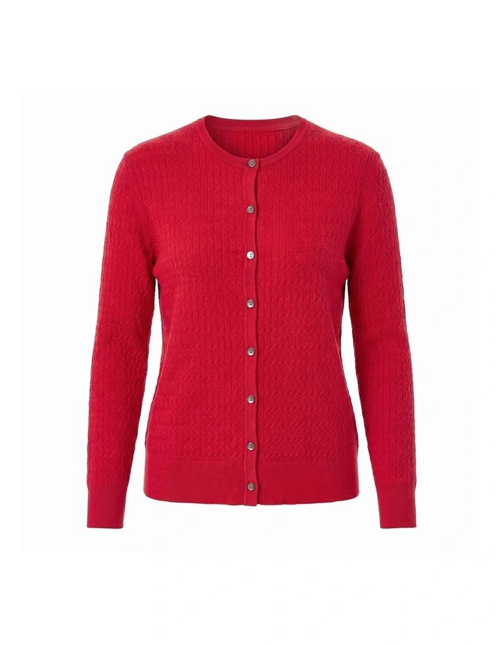 Clovelly Mini Cable Cardigan image 6