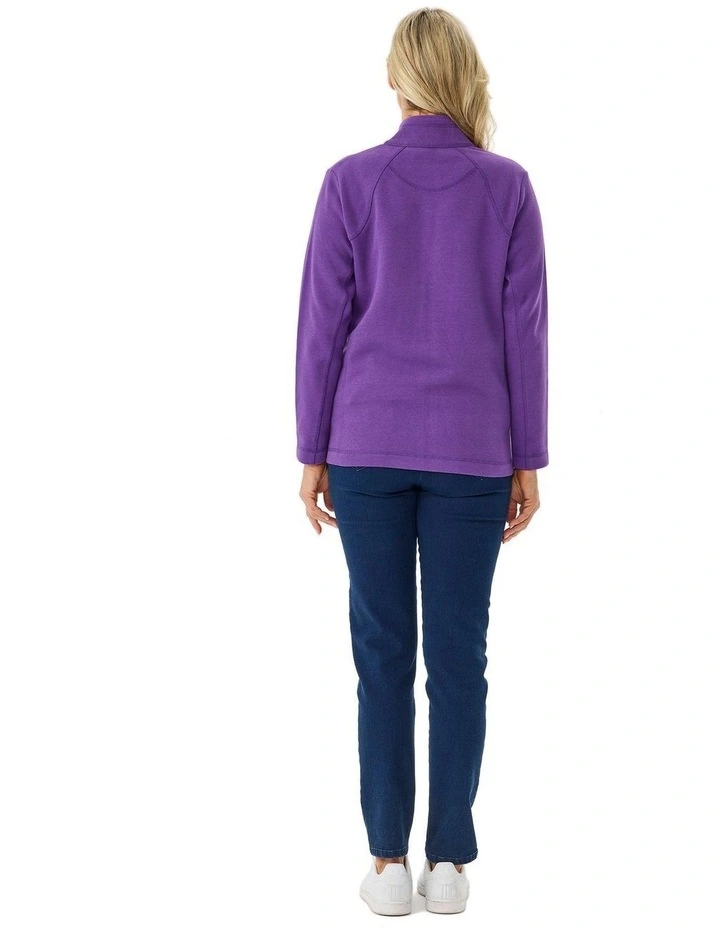 Haven French Rib Zip Up Jacket image 2