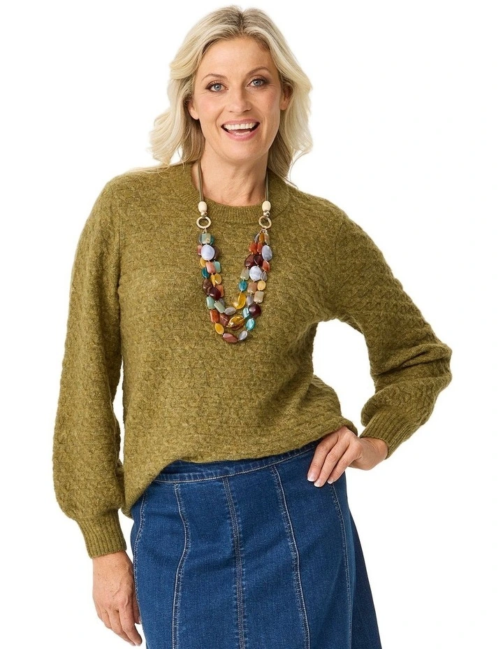 Casper Balloon Sleeve Sweater image 1