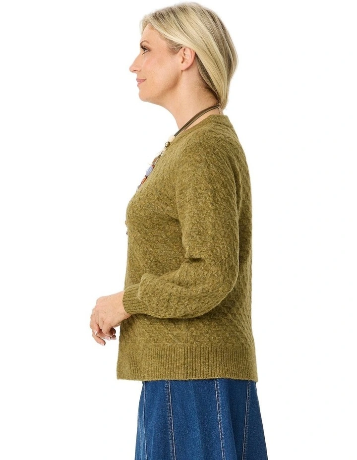 Casper Balloon Sleeve Sweater image 3