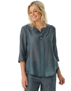 Casino 1 Btn 3/4 Sleeve Tunic