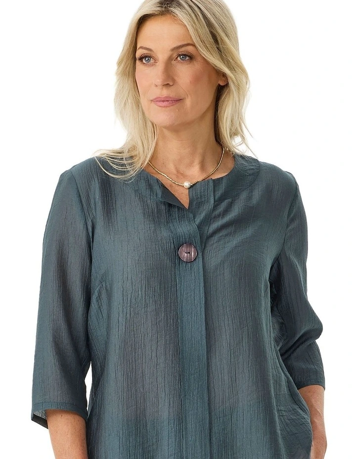 Casino 1 Btn 3/4 Sleeve Tunic image 5