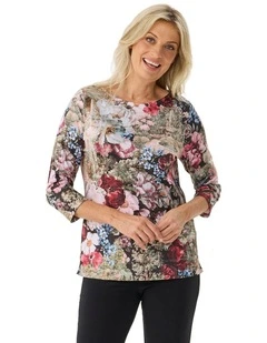 Castello 3/4 Sleeve Tee