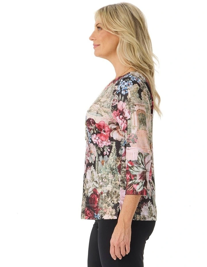 Castello 3/4 Sleeve Tee image 3