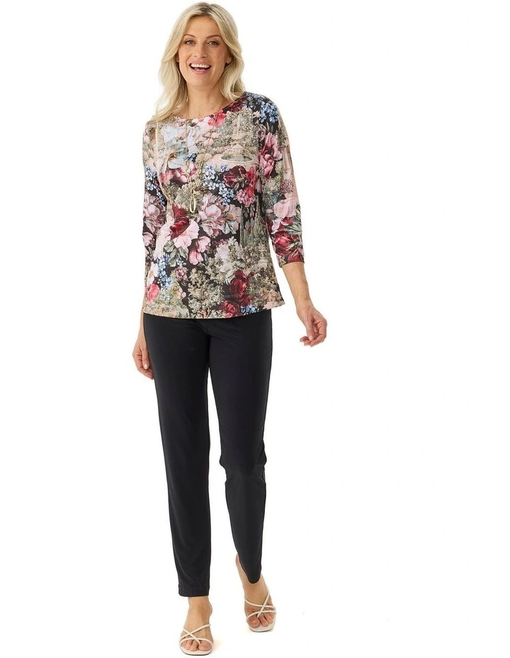 Castello 3/4 Sleeve Tee image 4