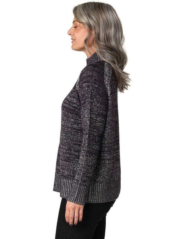 Plated Raglan Sweater image 3