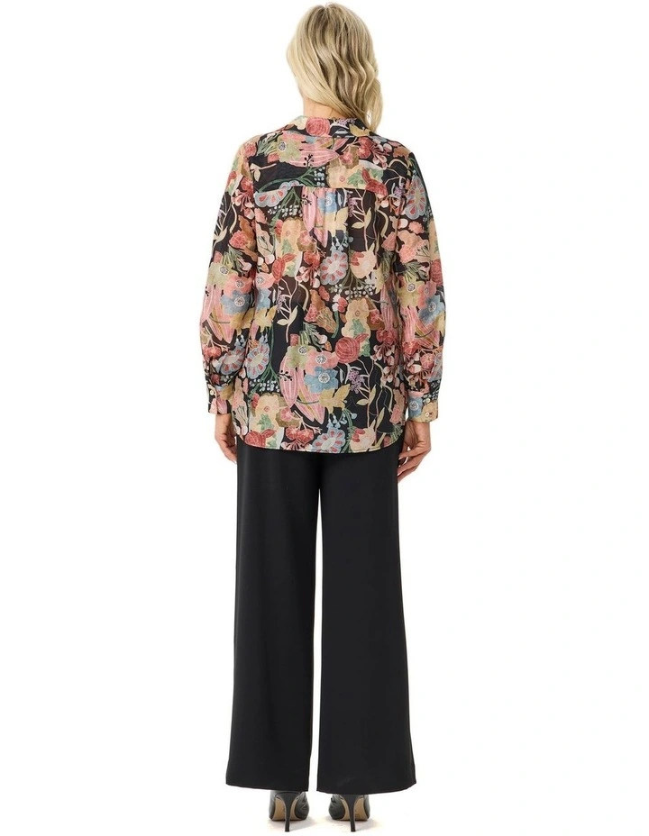 Piastra Long Sleeve High Low Shirt image 2