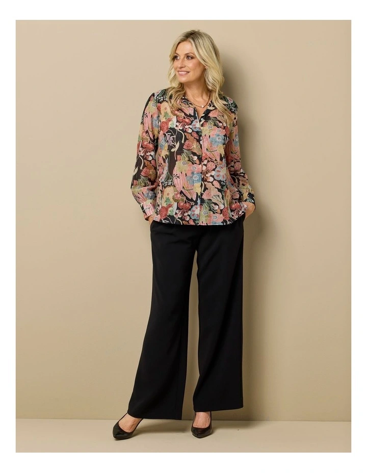 Piastra Long Sleeve High Low Shirt image 6