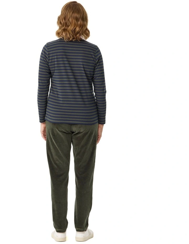 Valley Pull On Velour Pant image 2