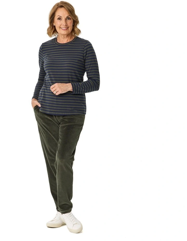 Valley Pull On Velour Pant image 4