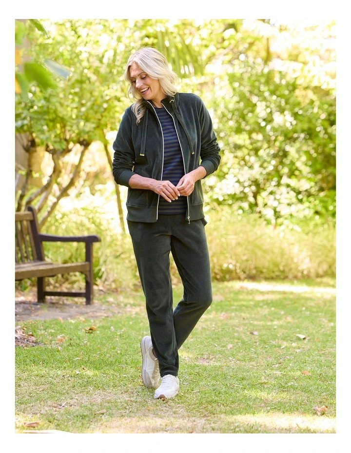 Valley Pull On Velour Pant image 5