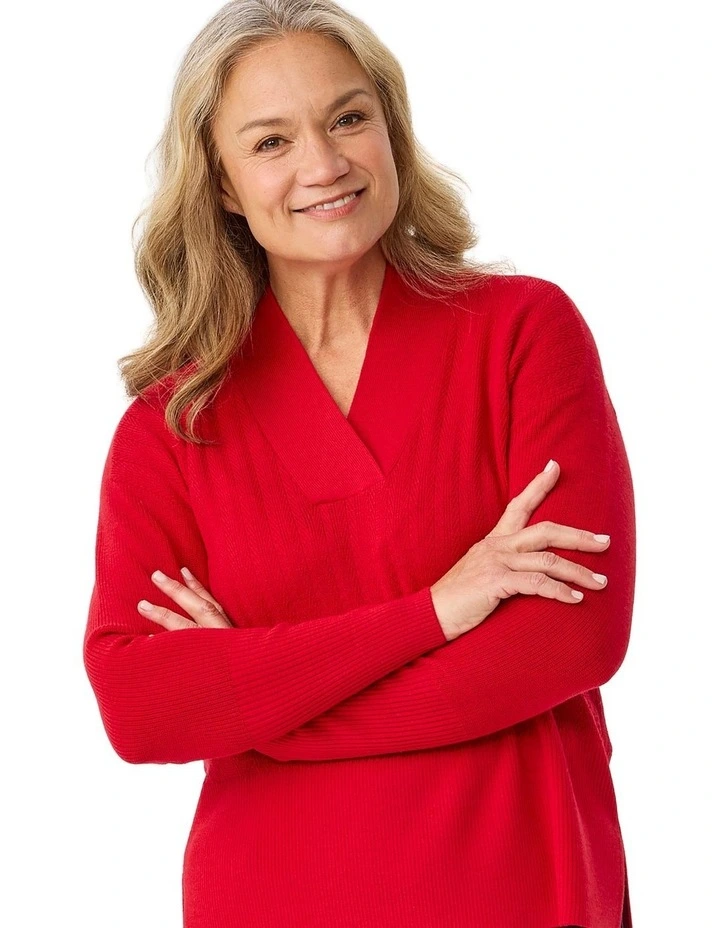 Herring V Neck Sweater image 5