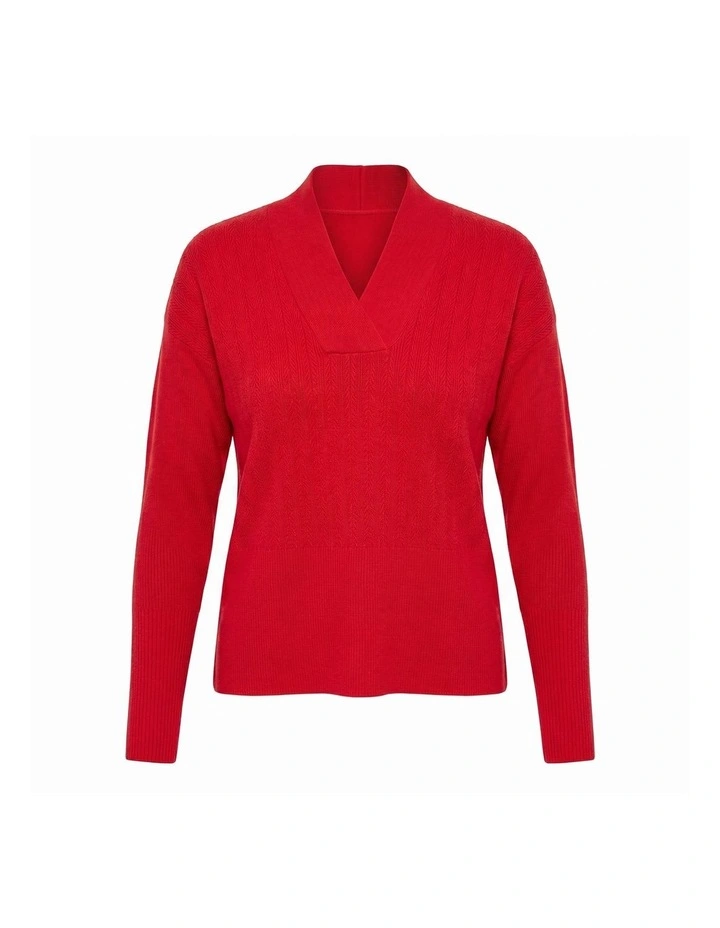 Herring V Neck Sweater image 6