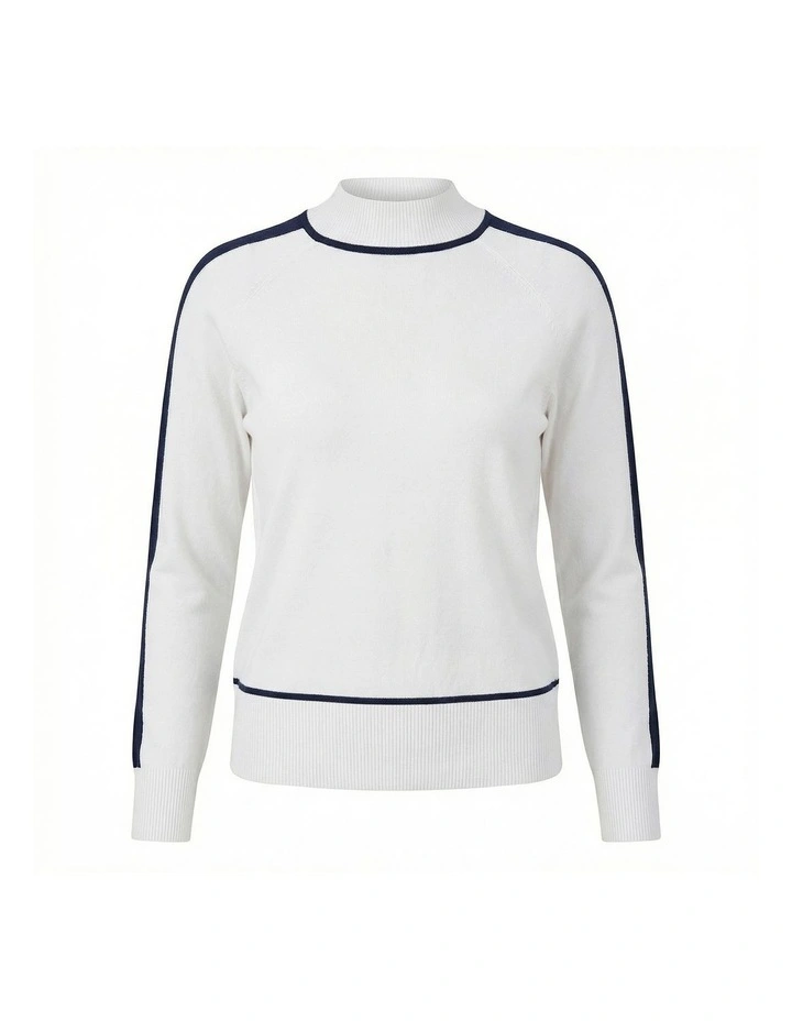 Jethro Contrast Trim Sweater image 6