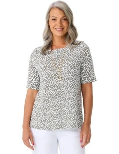 Forte Elbow Sleeve Boat Nk Tee