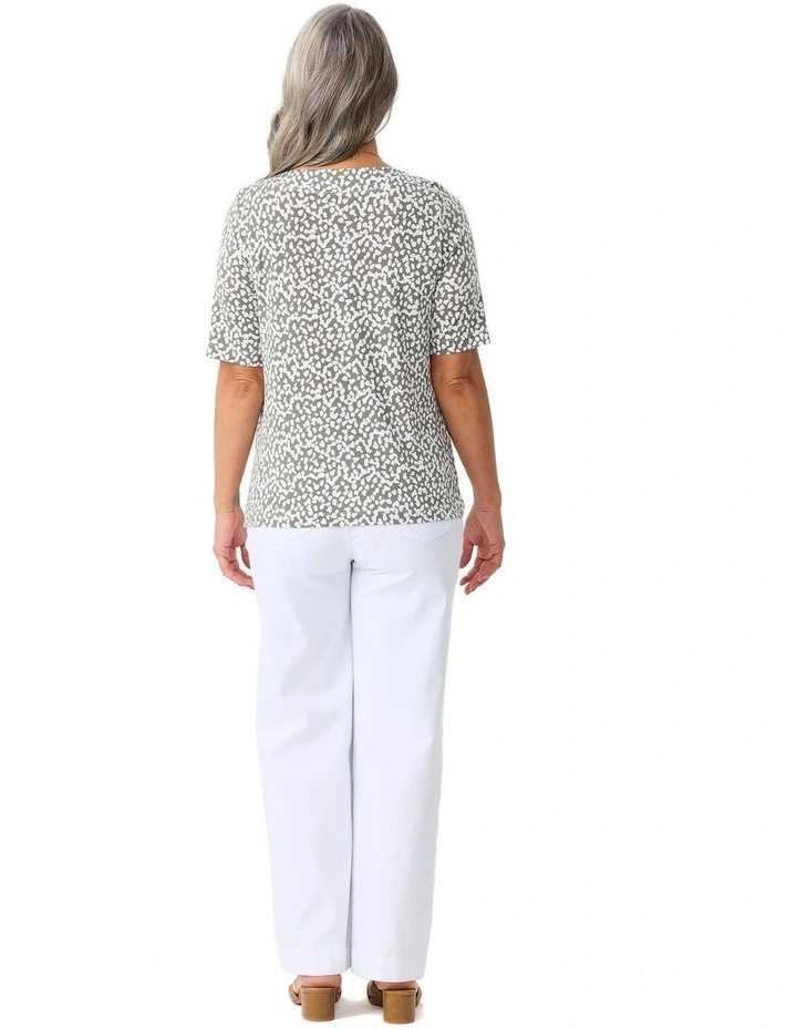 Forte Elbow Sleeve Boat Nk Tee image 2
