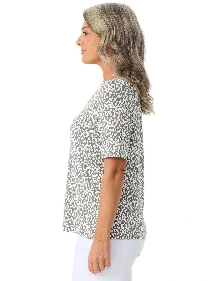 Forte Elbow Sleeve Boat Nk Tee image 3