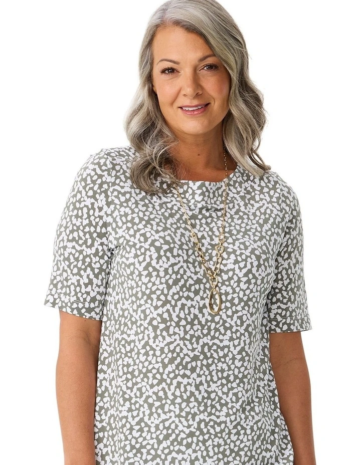 Forte Elbow Sleeve Boat Nk Tee image 5