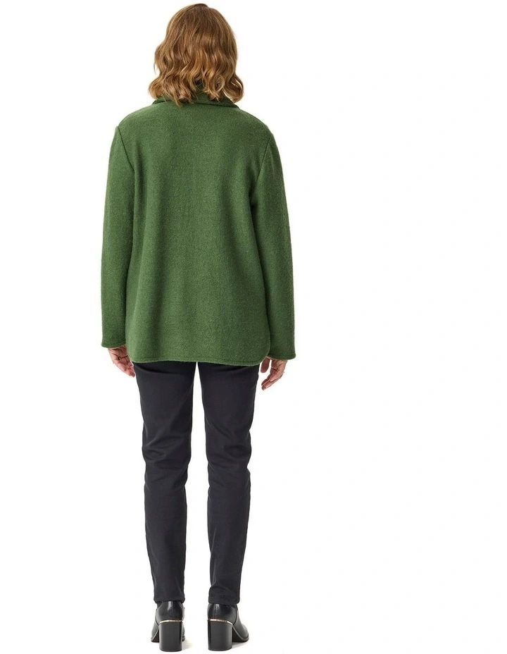Aitken Boiled Wool Button Cardigan image 2