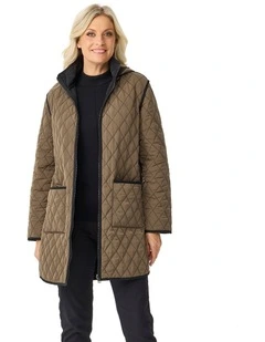 Forest Reversible Quilted Jacket