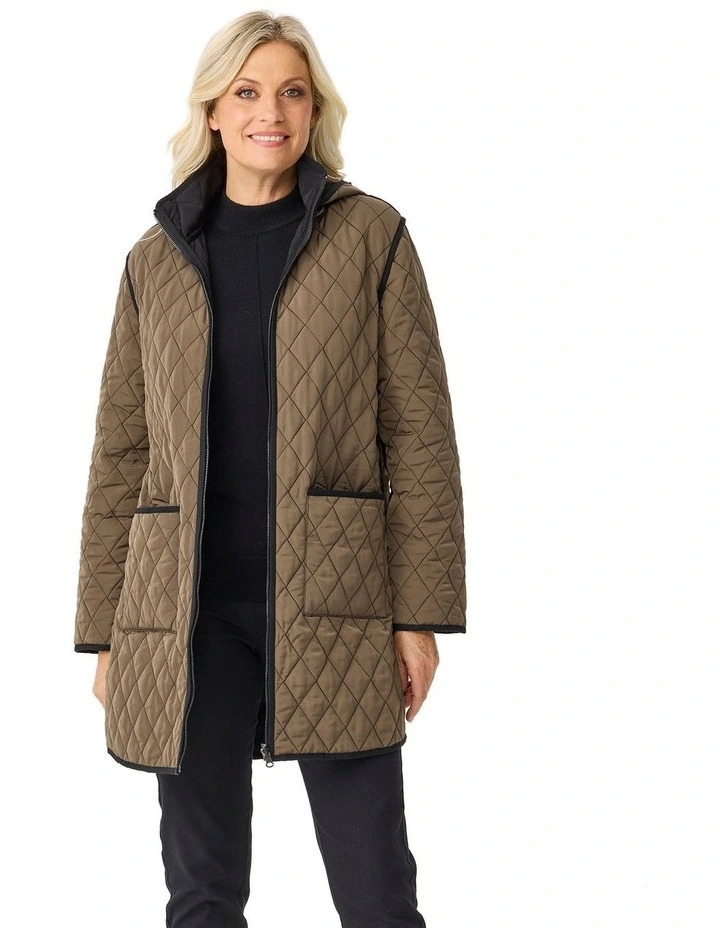 Forest Reversible Quilted Jacket image 1