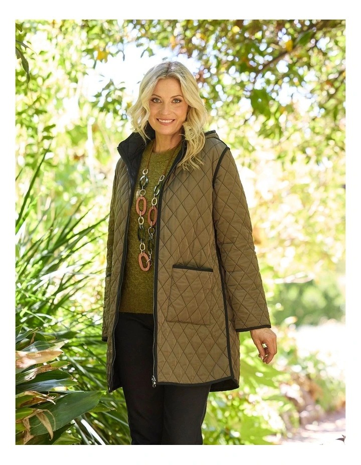 Forest Reversible Quilted Jacket image 7