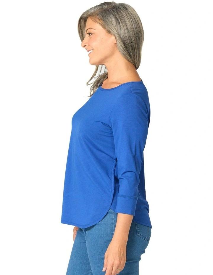 Eternity Modal/cotton 3/4 Sleeve Top image 3