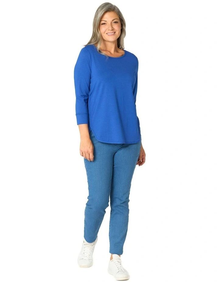 Eternity Modal/cotton 3/4 Sleeve Top image 5
