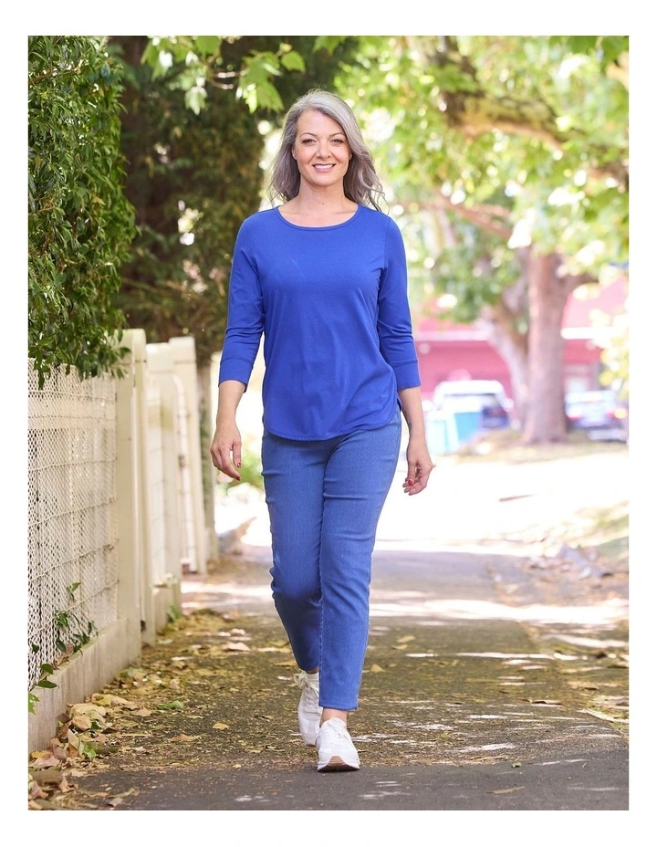 Eternity Modal/cotton 3/4 Sleeve Top image 7