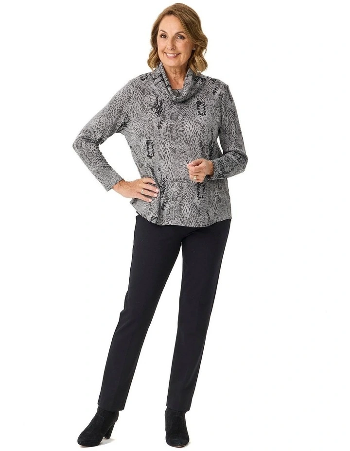 Belmont Cowl Neck Long Sleeve Top image 4