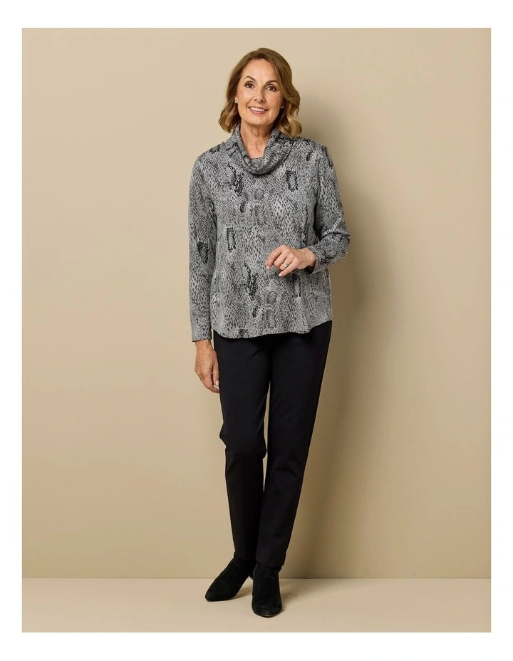 Belmont Cowl Neck Long Sleeve Top image 6