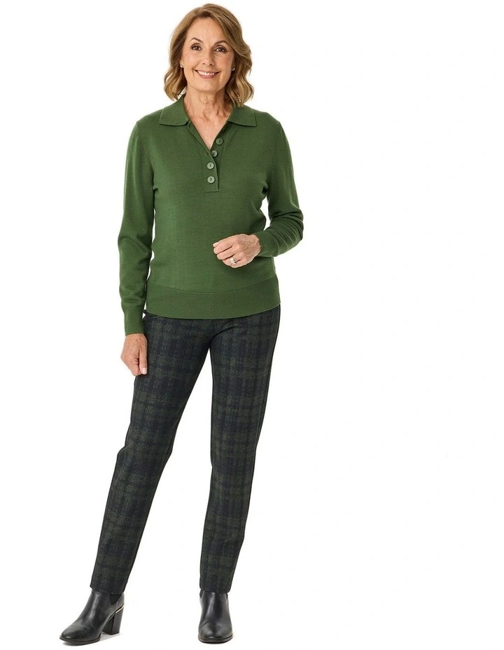 Chester Check Slim Leg Pant image 4