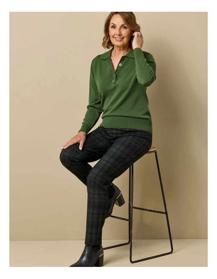 Chester Check Slim Leg Pant image 6